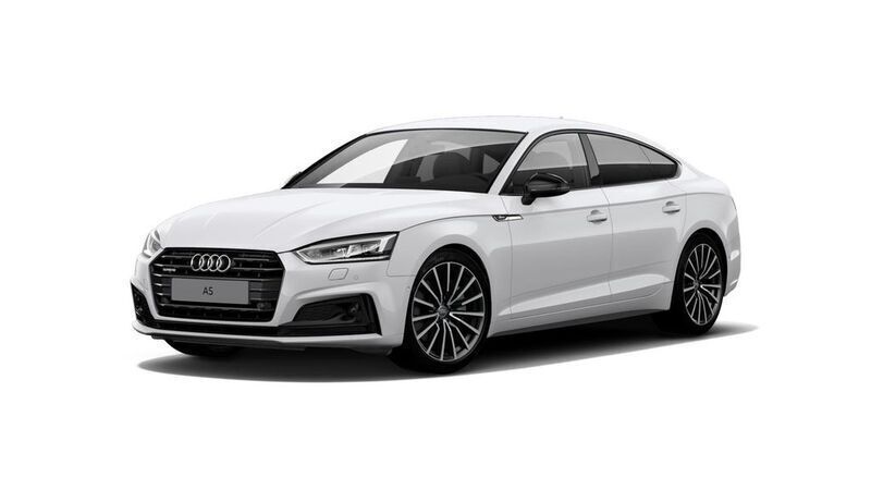 Ibisweiß Gebraucht 2018 Audi A5 Sportback S-Line Limousine | 34.950 € (Teuer) - Bild 1/4