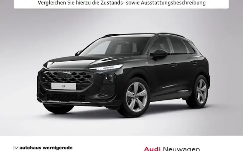 Neu Audi Q3 Ambiente 150 PS (110 kW) 2025 Schwarz SUV
