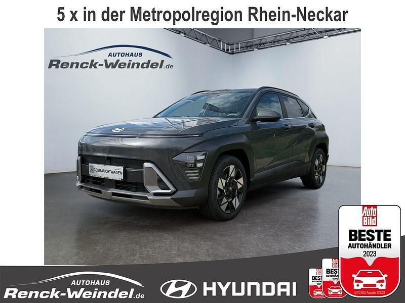 Grau Gebraucht 2024 Hyundai Kona Prime SUV | 30.989 € (Fairer Preis) - Bild 1/4