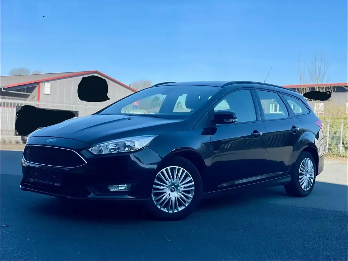 Brugt Ford Focus 101 HK (74 kW) 2016 Sort Stationcar