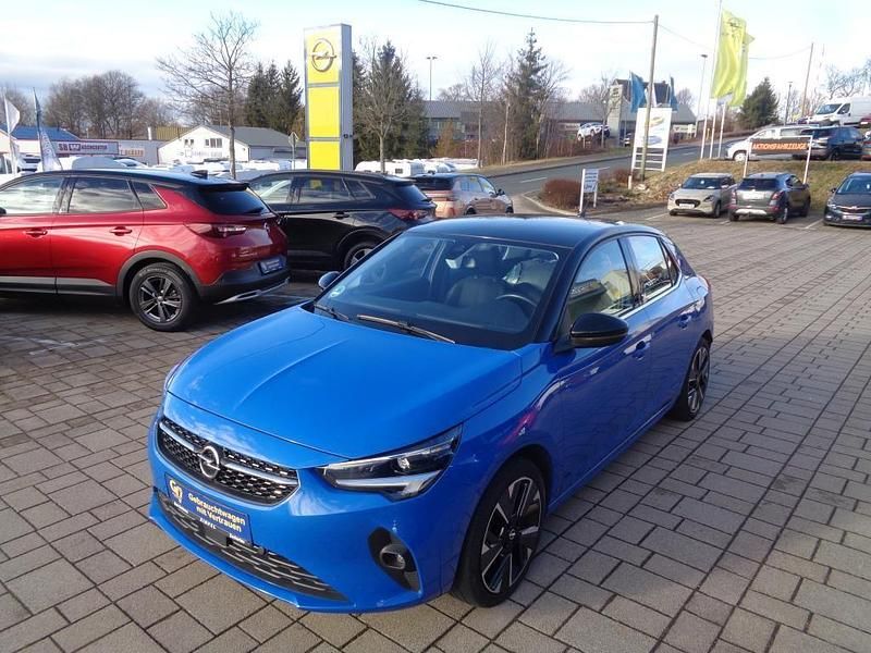 Perl blau (metallic) Gebraucht 2020 Opel Corsa-e Edition Kleinwagen | 14.990 € (Etwas zu teuer) - Bild 1/4