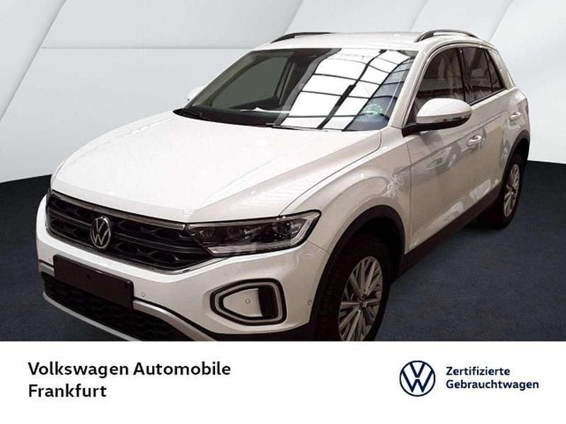 Pure white Gebraucht 2024 VW T-Roc Life SUV | 22.380 € (Guter Preis) - Bild 1/4