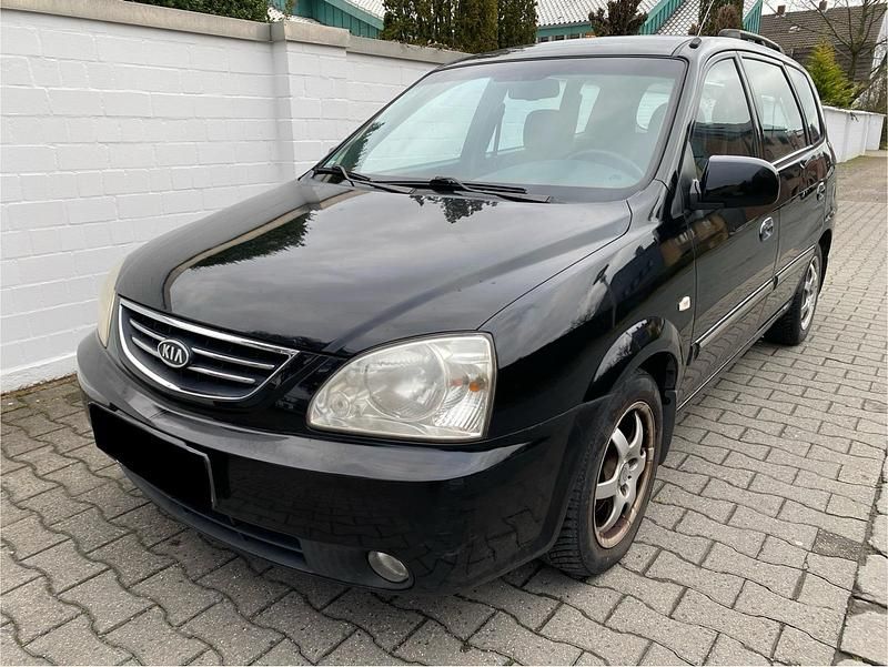 Gebraucht Kia Carens 2005 Schwarz Van / Kleinbus