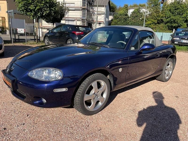 Blau Gebraucht 2003 Mazda MX5 Cabrio | 4.999 € (Superpreis) - Bild 1/4