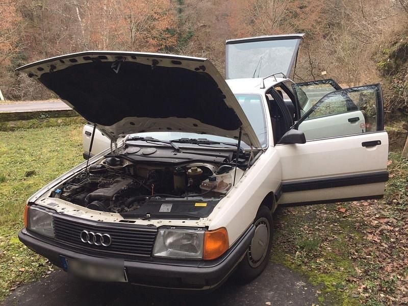 Gebraucht Audi 100 116 PS (85 kW) 1990 Weiß Kombi