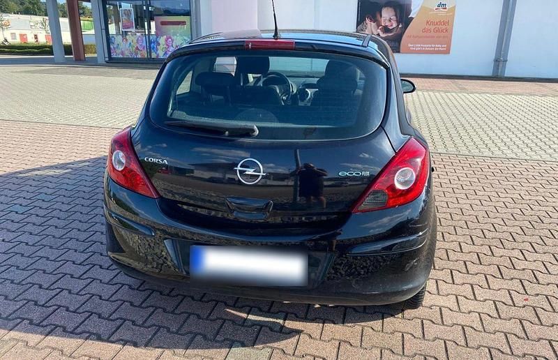 Gebraucht Opel Corsa 60 PS (44 kW) 2009 Schwarz Kleinwagen