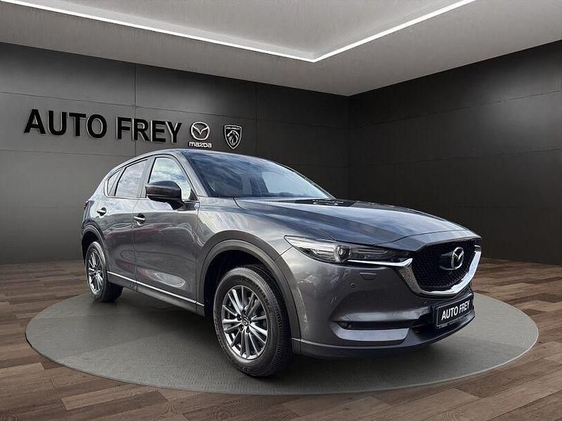 Gebraucht Mazda CX-5 Exclusive-Line 165 PS (121 kW) 2020 Grau SUV