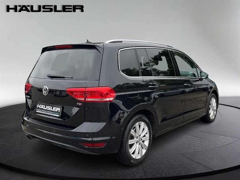 Gebraucht VW Touran Highline 150 PS (110 kW) 2016 Schwarz Van / Kleinbus
