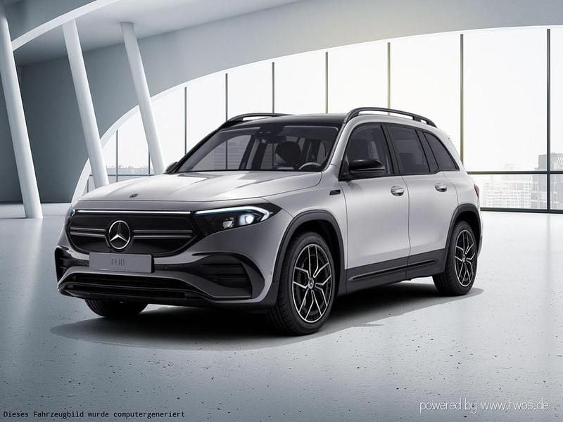 Gebraucht Mercedes EQB350 Advanced Plus 214 kW (292 PS) 2022 Iridiumsilber metallic SUV