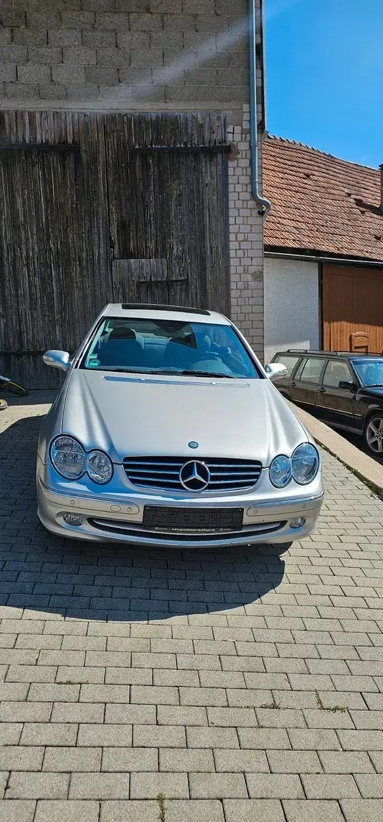 Gebraucht Mercedes CLK200 Avantgarde 163 PS (119 kW) 2005 Silber Coupé