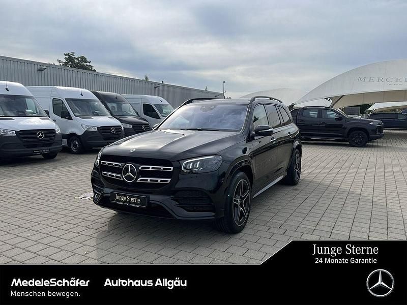 Lack obsidianschwarz Gebraucht 2023 Mercedes GLS400 AMG SUV | 94.470 € (Fairer Preis) - Bild 1/4