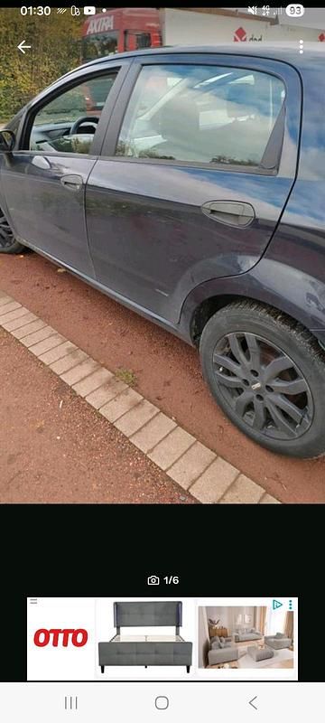 Gebraucht Fiat Punto 67 PS (49 kW) 2006 Blau Kleinwagen