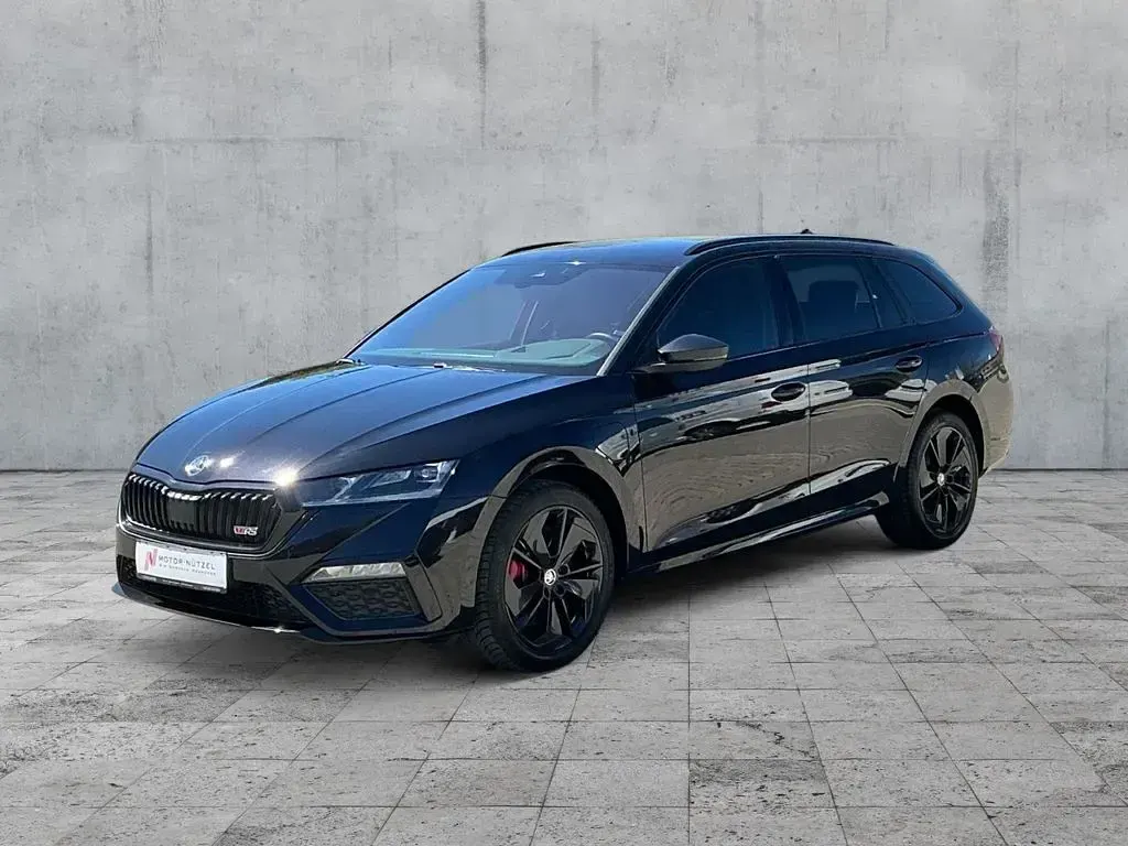Gebraucht Skoda Octavia RS 245 PS (180 kW) 2022 Schwarzmagic perleffekt Kombi