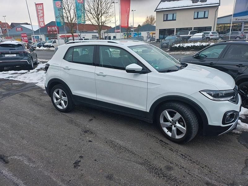Gebraucht VW T-Cross Sportline 110 PS (80 kW) 2021 Weiß SUV