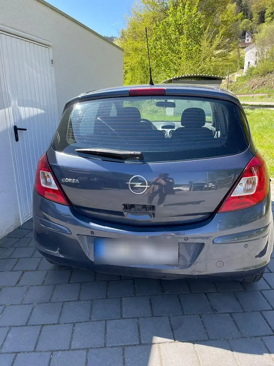 Gebraucht Opel Corsa 80 PS (58 kW) 2008 Blau Kleinwagen