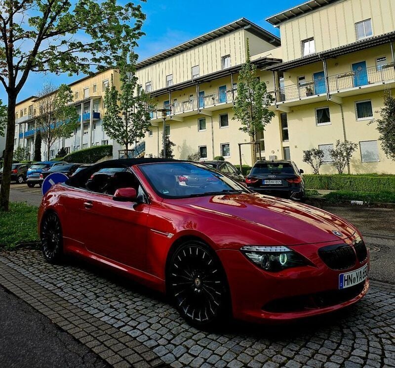 Rot Gebraucht 2010 BMW 635 Cabriolet Performance Cabrio | 17.450 € (Guter Preis) - Bild 1/4