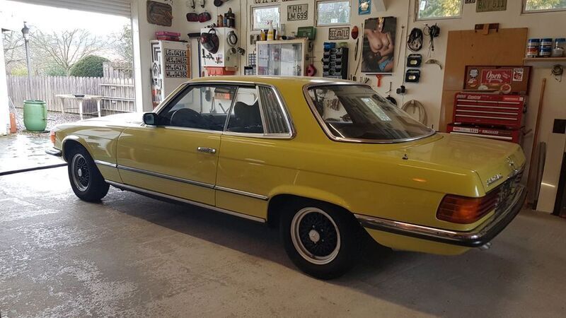 Gelb Gebraucht 1975 Mercedes SLC280 Coupé | 11.500 € - Bild 1/4