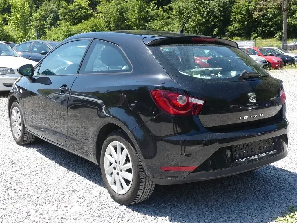 Gebraucht Seat Ibiza SC Style 86 PS (63 kW) 2012 Schwarz Kleinwagen