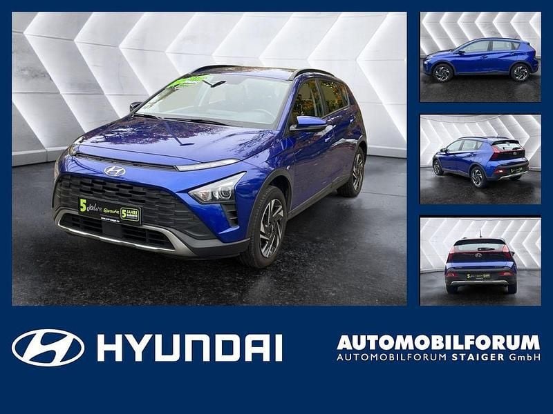 Intense blue / mic Gebraucht 2021 Hyundai Bayon Select SUV | 14.390 € (Guter Preis) - Bild 1/4