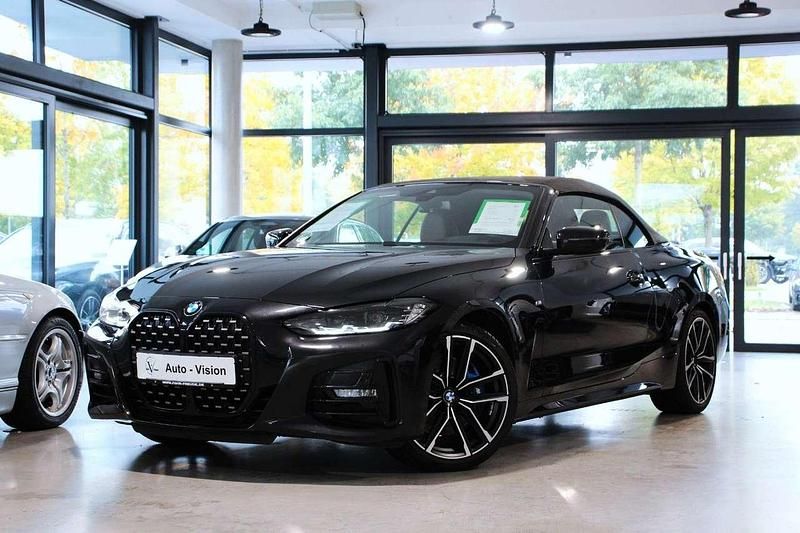 Schwarz Gebraucht 2021 BMW 430 Cabriolet M Sport Cabrio | 41.449 € (Guter Preis) - Bild 1/3