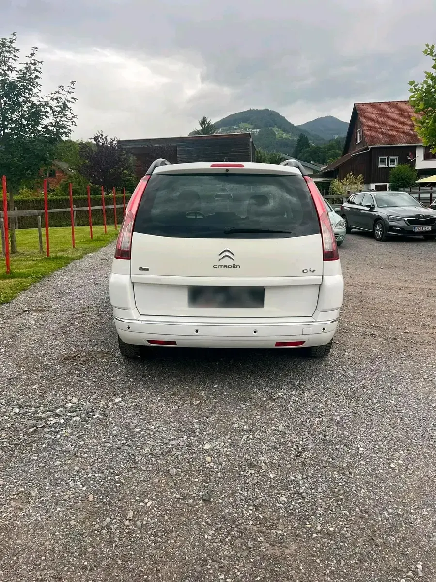 Gebraucht Citroën C4 Picasso 112 PS (82 kW) 2013 Weiß Van / Kleinbus