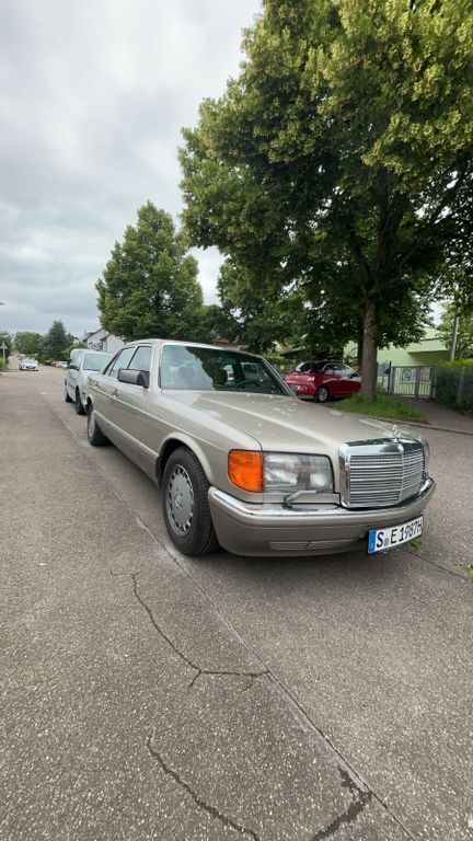 Gebraucht Mercedes S420 204 PS (150 kW) 1987 Beige Limousine
