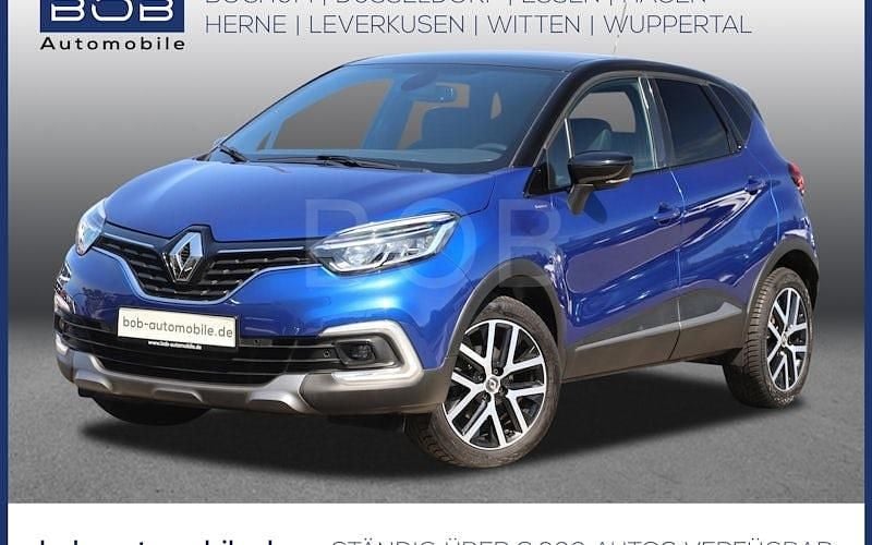 Ironblau / dach schwarz (blau) Gebraucht 2019 Renault Captur Version S SUV | 15.388 € (Fairer Preis) - Bild 1/4