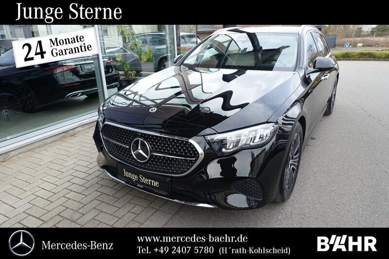 Lack obsidianschwarz Gebraucht 2023 Mercedes E220 Avantgarde Kombi | 50.950 € (Fairer Preis) - Bild 1/4