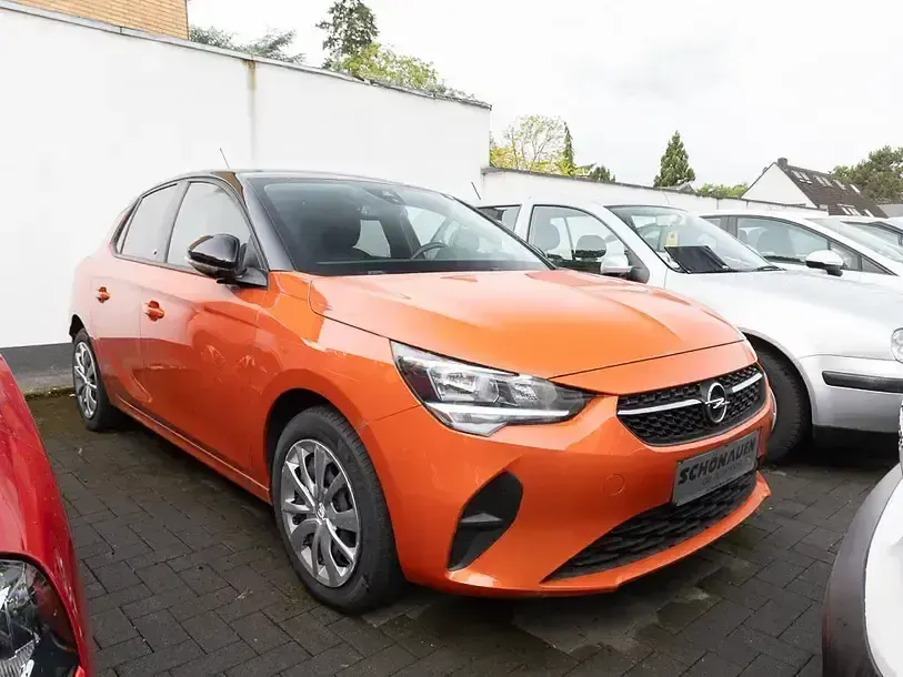 Używany Opel Corsa-e Edition 100 kW (136 KM) 2022 Pomarańczowy Hatchback