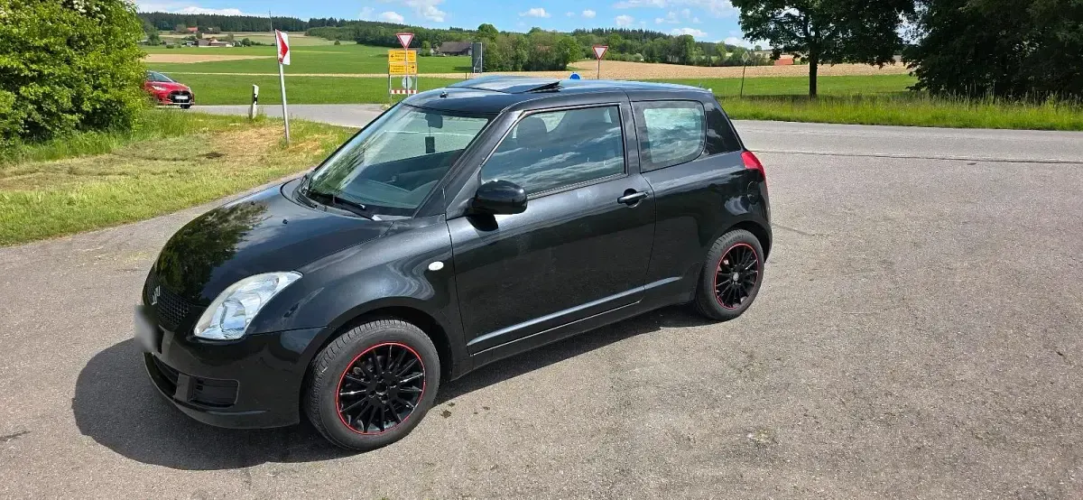 Gebraucht Suzuki Swift 95 PS (69 kW) 2009 Schwarz Kleinwagen