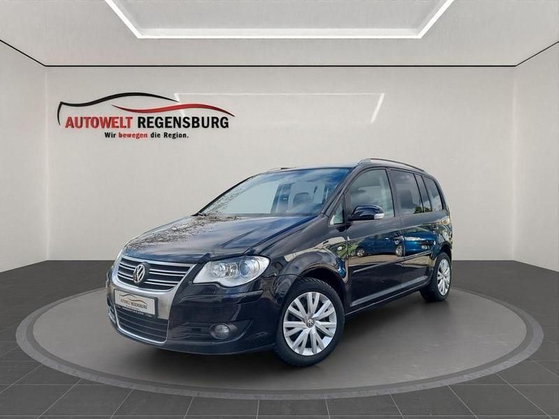 Gebraucht VW Touran R-line 140 PS (102 kW) 2008 Schwarz Van / Kleinbus