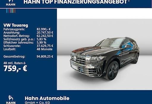 Gebraucht VW Touareg R 462 PS (339 kW) 2025 Schwarz SUV