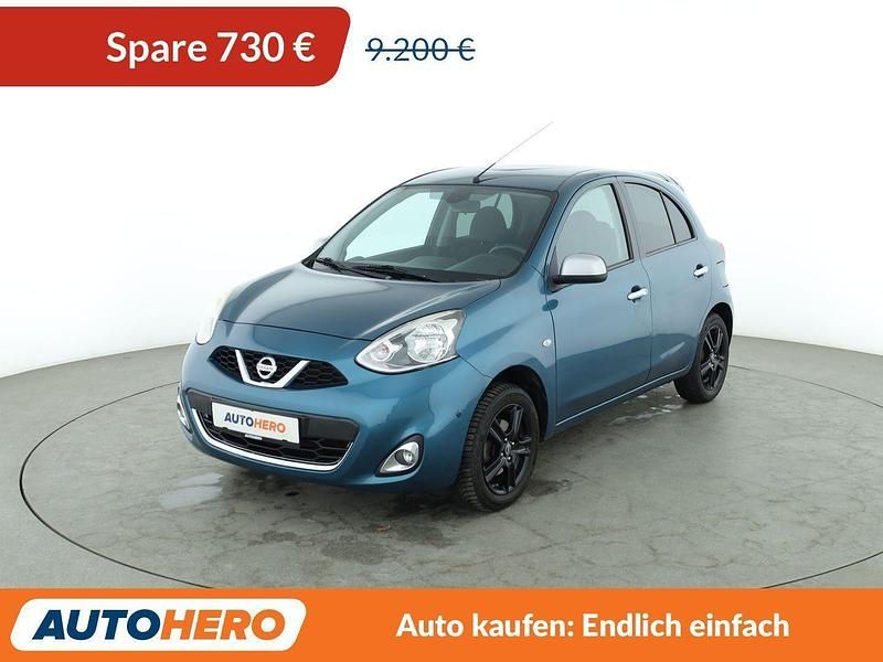 Blau Gebraucht 2017 Nissan Micra N-TEC Kleinwagen | 8.470 € (Fairer Preis) - Bild 1/3