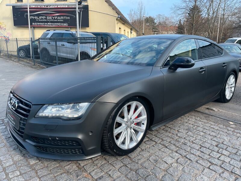 Schwarz Gebraucht 2011 Audi A7 Sportback Design Kleinwagen | 9.999 € - Bild 1/4