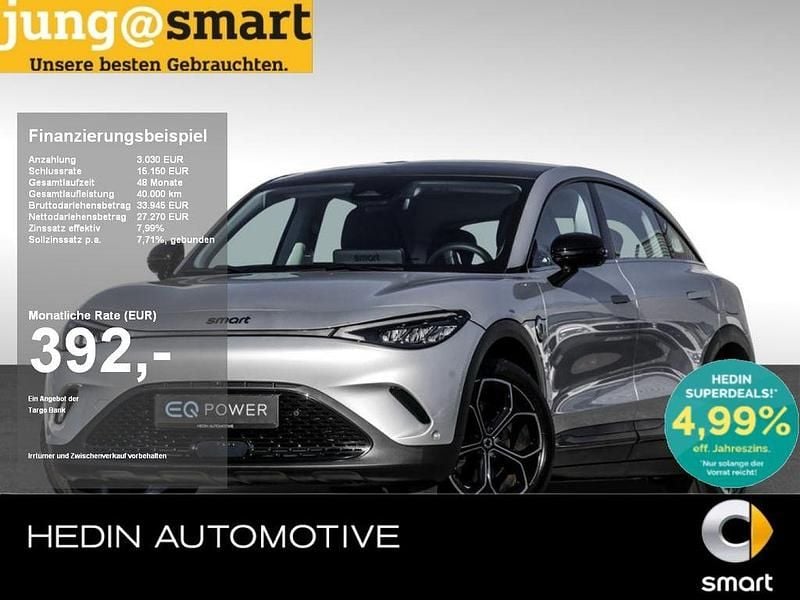 Silber Gebraucht 2024 Smart #3 Pro+ SUV | 30.300 € (Superpreis) - Bild 1/4