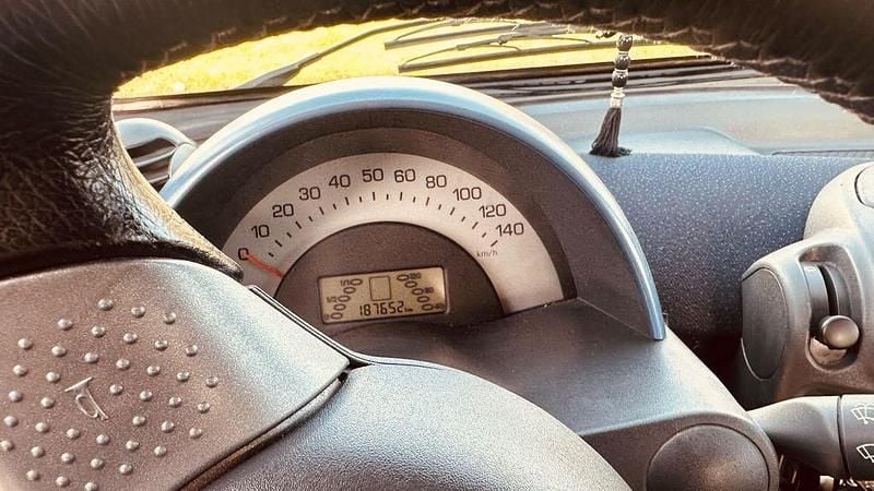 Blau Gebraucht 2003 Smart ForTwo Cabrio Cabrio | 1.000 € (Guter Preis) - Bild 1/4