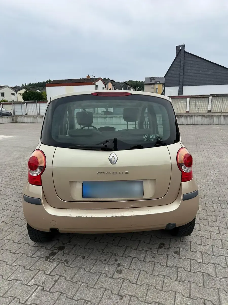 Gebraucht Renault Modus 88 PS (64 kW) 2004 Gold Van / Kleinbus