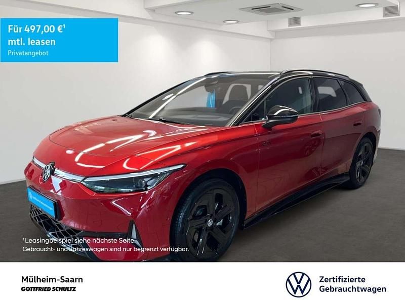 Rot Gebraucht 2025 VW ID.7 GTX Limousine | 52.950 € - Bild 1/3