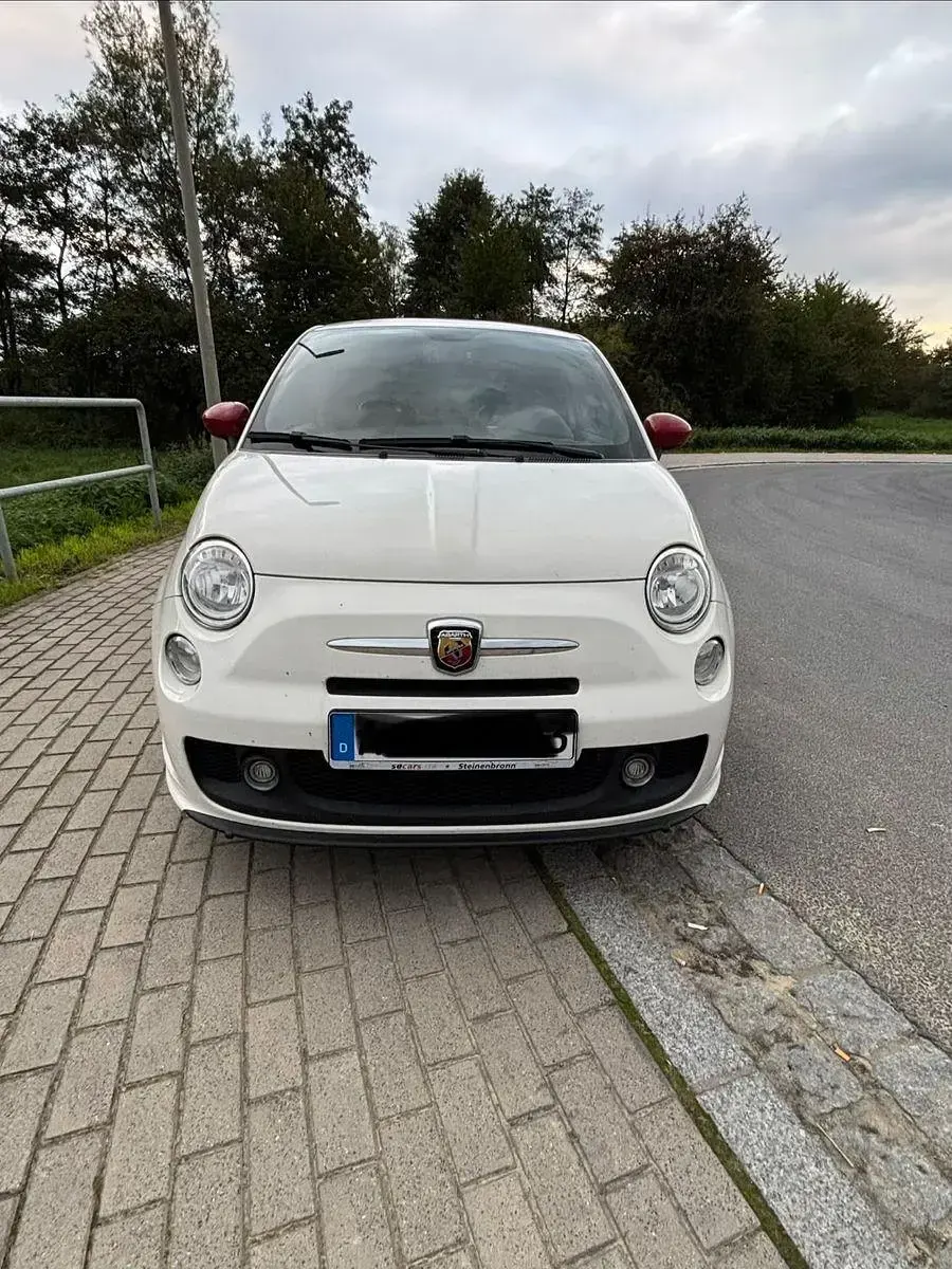 Używany Abarth 595 160 KM (117 kW) 2015 Biały Hatchback