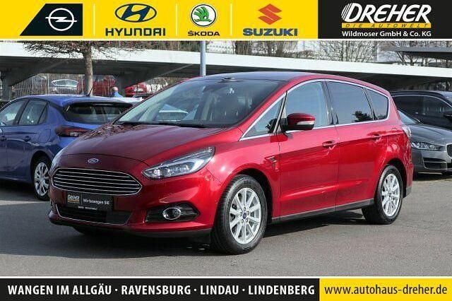 Gebraucht Ford S-MAX Titanium 239 PS (175 kW) 2018 Rubyrot (metallic) Van / Kleinbus