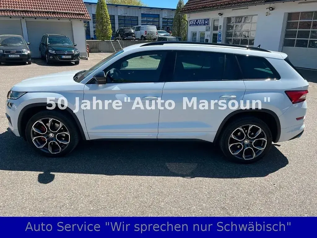 Gebraucht Skoda Kodiaq RS 239 PS (175 kW) 2020 Weiß SUV
