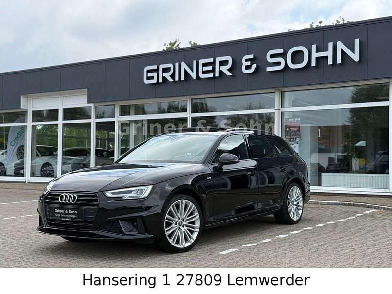 Mythosschwarz Gebraucht 2019 Audi A4 S-Line Kombi | 24.450 € (Fairer Preis) - Bild 1/4