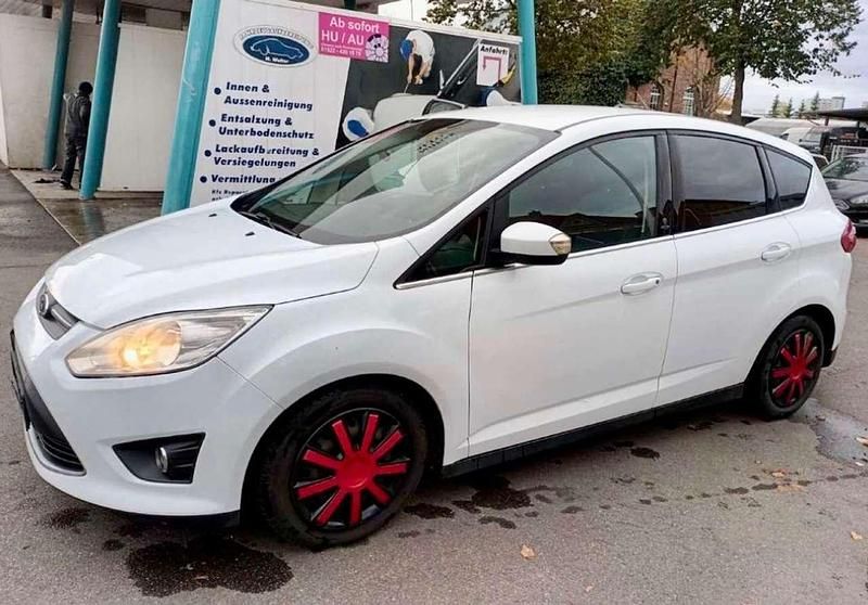 Gebraucht Ford C-MAX Trend 125 PS (91 kW) 2012 Weiß Van / Kleinbus
