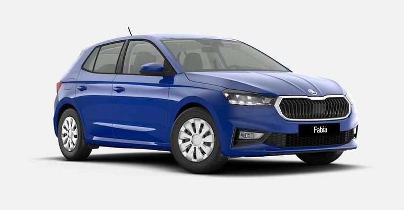 Blau Neu 2025 Skoda Fabia Kleinwagen | 17.990 € (Fairer Preis) - Bild 1/4