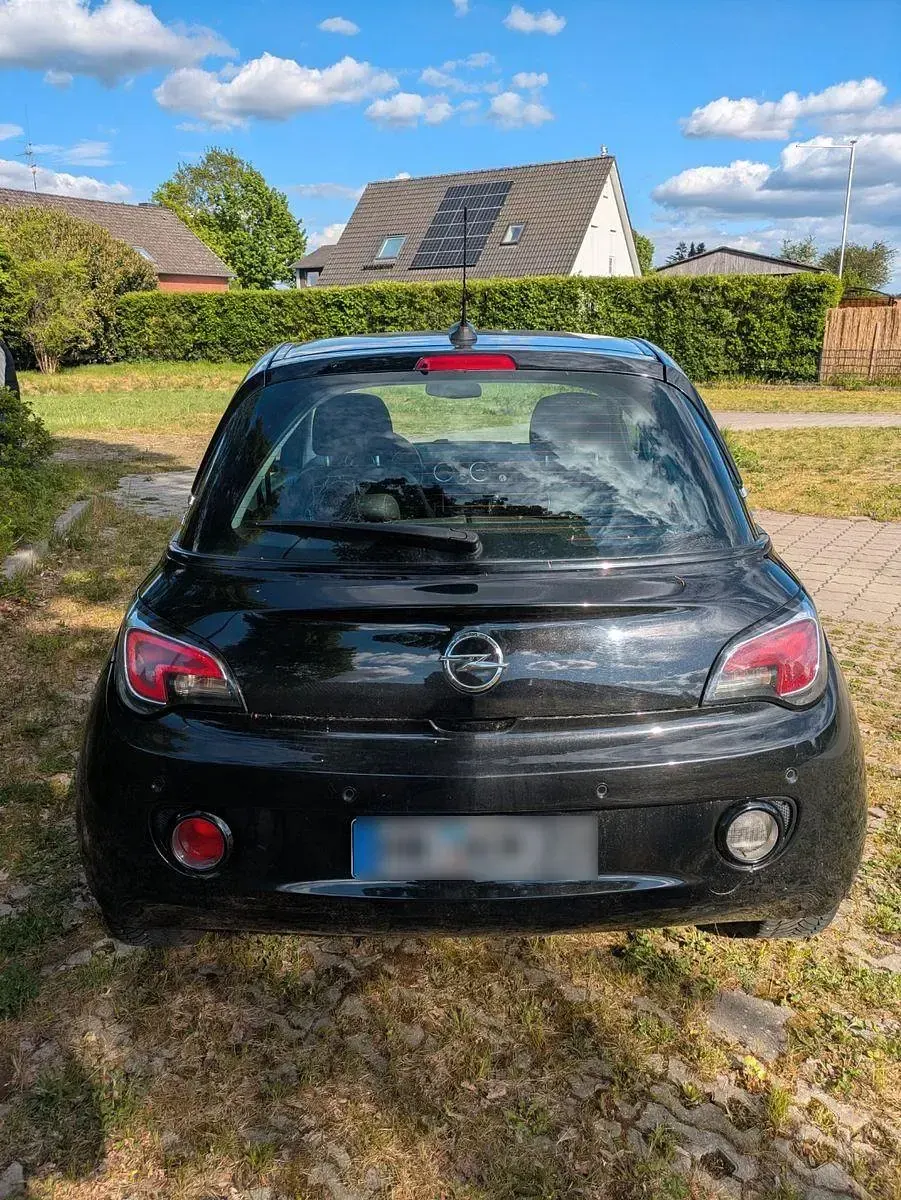 Gebraucht Opel Adam Glam 101 PS (74 kW) 2017 Schwarz Kleinwagen