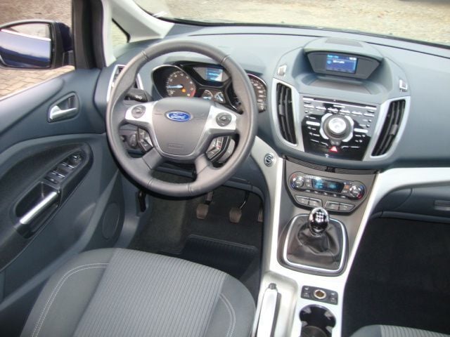 Gebraucht Ford C-MAX Titanium 125 PS (91 kW) 2010 Blau metallic Van / Kleinbus