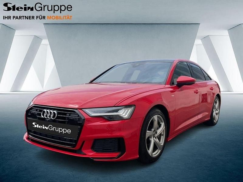 Rot Gebraucht 2021 Audi A6 Sport Limousine | 34.787 € (Fairer Preis) - Bild 1/4