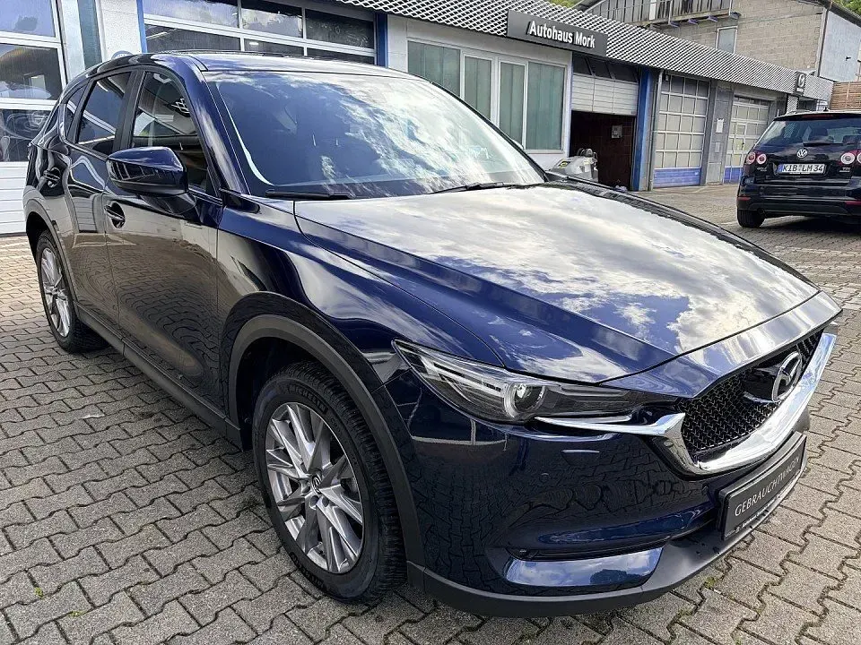 Gebraucht Mazda CX-5 Kangei 194 PS (142 kW) 2019 Mitternachtsblau metallic SUV