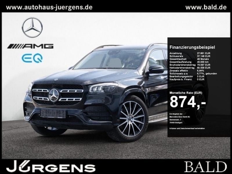 Schwarz metalliclack obsidianschwarz Gebraucht 2024 Mercedes GLS450 AMG SUV | 91.490 € (Superpreis) - Bild 1/4
