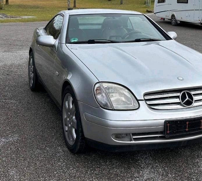 Gebraucht Mercedes SLK230 1999 Silber Cabrio